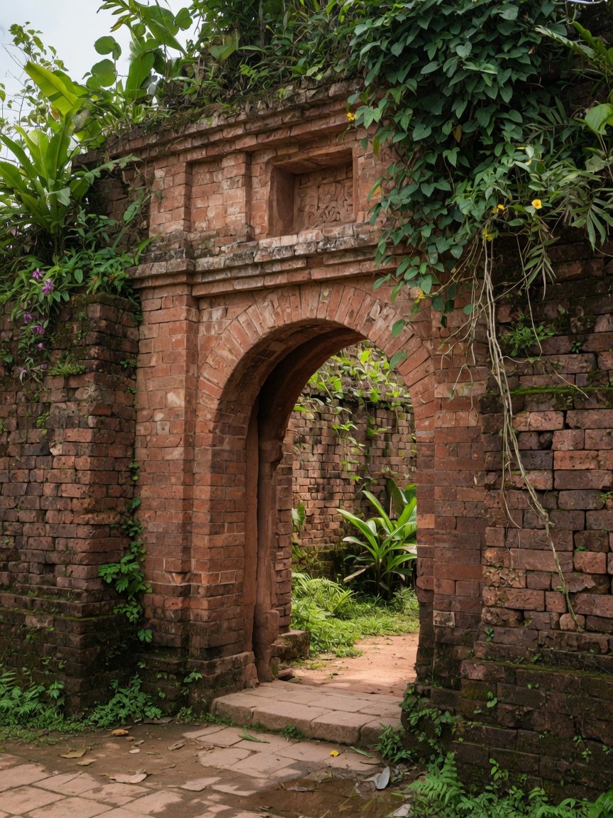 Gate of Co Loa Ancient Citadel